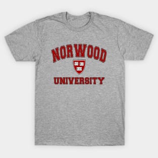 Norwood University with Shield Logo T-Shirt